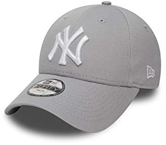 New Era 9FORTY - Gorra unisex para niños, color gris, talla Niño (Child)