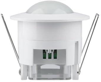 V-TAC 5090 encastré Détecteur de Mouvement pour Plafond 360 ° Blanc IP20