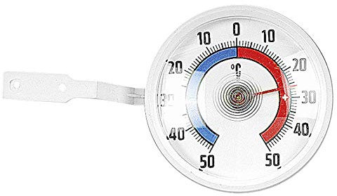 Fenster-Thermometer weiß