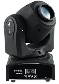 Eurolite TMH-13 - Estroboscopio para Discoteca (estroboscópico, IP20, LED, Botones, LED), Color Negro