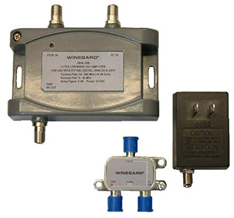 Winegard HDA-100 Distribution Amplifier 5-1000 Mhz 15dB, One Size