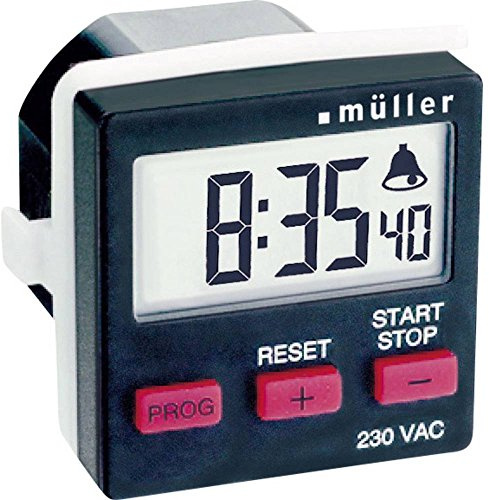 müller TC14.21 230V 50-60Hz, Digitaler Timer für den Schalttafeleinbau