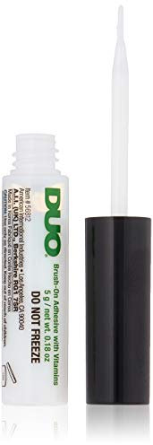 Duo Brush-On adhesivo blanco/transparente con vitaminas A-C-E 0.18 oz (2 unidades)