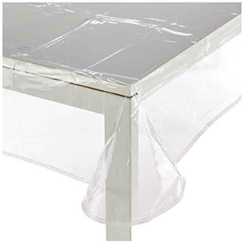 Soleil d'ocre Mantel Cristal, Cuadrado, Transparente, 180 x 180 cm