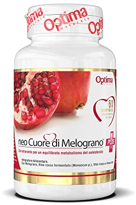 Cuore di Melograno Neo cuore di melograno plus, favorisce un equilibrato metabolismo del colesterolo 60 compresse