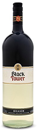 Black Tower Dry Riesling German White Wine (12 x 75cl Bottles)