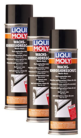 3x LIQUI MOLY 6103 Wachs Korrosions Schutz braun transparent Rost Pflege 500ml