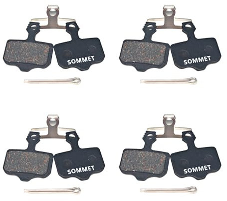 SOMMET 4 Par Cykelbromsbelägg för Avid Elixir E1 E3 E5 E7 E9 CR ER DB DB1 DB3 DB5 XO XX ZSP05-4