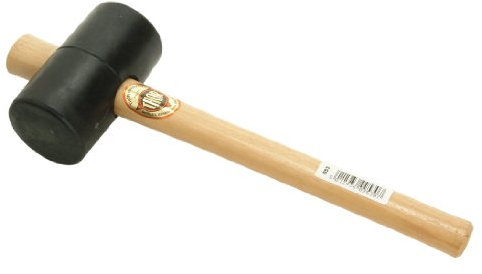 Thor 953 Black Rubber MallET 2.1/2In