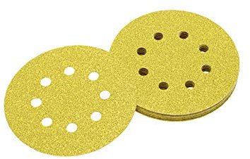 DEWALT Disques abrasifs 125mm grain 240 10 pièces DT3107-QZ