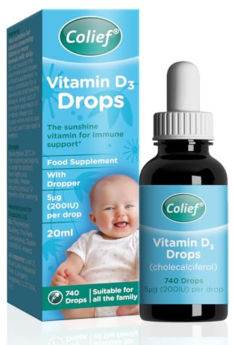 Colief Vitamin D Drops, 20 ml