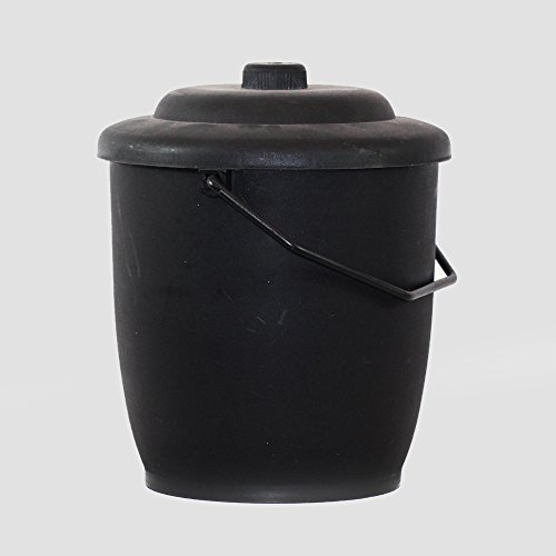 PRICECRUNCHERS Plastic Black Coal Bucket