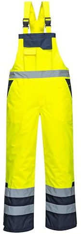 Portwest Unisex Work Overalls, Yellow, L