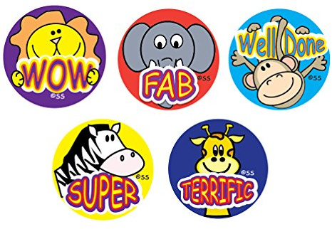 Sticker Solutions Cartoon Animals Reward Stickers (Pack of 180)