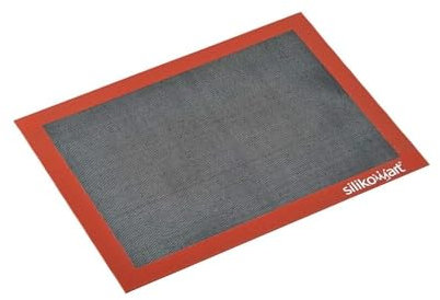 silikomart 70.109.99.0065 Tappetino microforato da Forno, Silicone, Nero, 6 x 7.3 x 42.5 cm