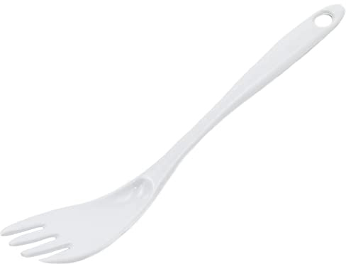 Chef Craft Basic Melamine Meat Fork, 12 inch, White
