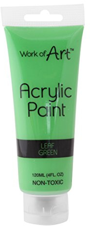 Work of Art 120 ml Acrylic Paint - Green ,6726
