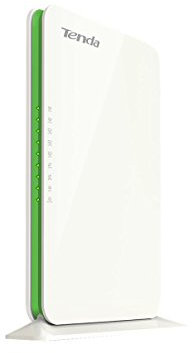 Tenda F1200 - Router (RJ-45, WiFi) Color Blanco y Verde