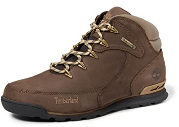 Timberland Euro Rock_EK Euro Rock Hiker, Herren Kurzschaft Stiefel, Braun (Brown), 43.5 EU (9 Herren UK)