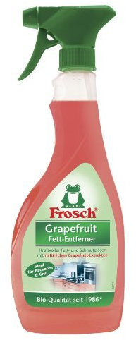 Frosch Grapefruit Fett-Entferner Sprühflasche, 2er Pack (2 x 500 ml) by Frosch
