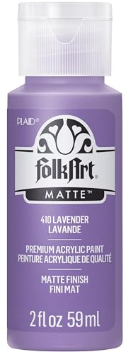 FolkArt Acrylic Paint in Assorted Colors (2 Ounce), 410 Lavender