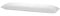 Bleu Câlin Traversin Plat Memofill, Barrettes mousse à Mémoire de Forme et Fibre Polyester, Maintien Optimal des Cervicales, Blanc - 160 x 40 cm