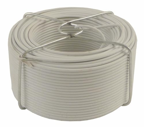 Viso FPB101 Fil d'attache acier plastifié Blanc