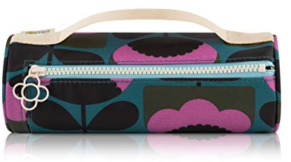 Orla Kiely OKWBG3975 Pinsel- und Federmäppchen, Blumenmuster