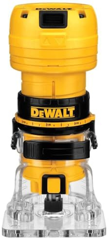 DEWALT DWE6000 4.5-Amp Variable Speed 1/4-Inch Laminate Trimmer