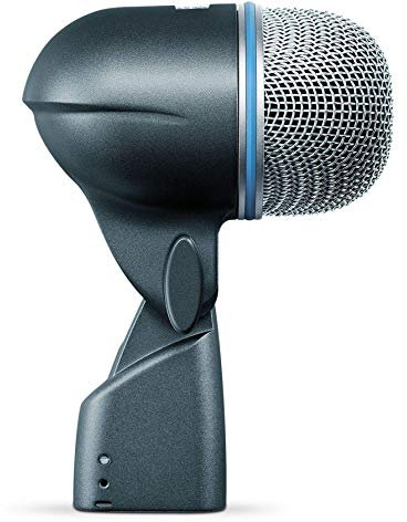 Shure BETA 52A Kick Drum Microphone - Supercardioid Dynamic Mic with High Output Neodymium Element, Locking Stand Adapter, Durabl Steel Mesh Grille and Shock Mount