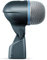 Shure BETA 52A Kick Drum Mikrofon - Supercardioid Dynamic Mic mit hohem Ausgangsneodym -Element, Verriegelungsständeradapter, Durabl -Stahlgitter und Stoßhalterung