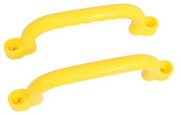 Gartenwelt Riegelsberger Haltegriffe Handgriffe 250x75mm gelb für Spielanlagen paarweise
