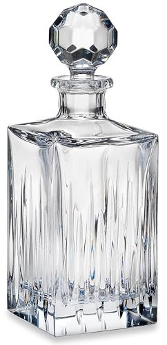 Reed & Barton Crystal Soho Square Decanter