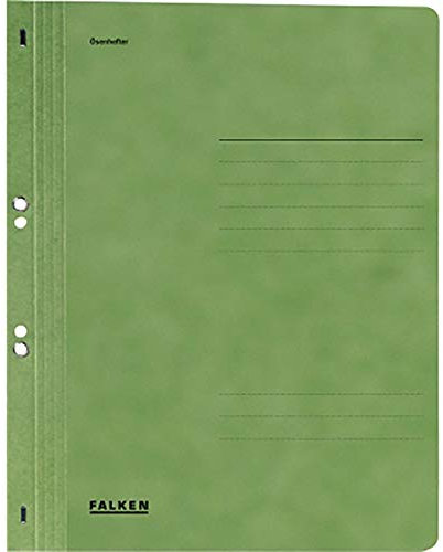 Ösenhefter A4 1/1 Vorderdeckel, grün, Manilakarton, 250 g/qm