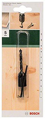 Bosch DIY Holzspiralbohrer mit Senker 90° (Ø 5 mm)