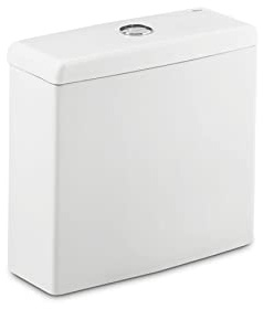 Roca,Meridian,Cisterna de doble descarga 6/3L con alimentación inferior para inodoro,Blanco,385mm x 185mm x 360mm,A34124H000