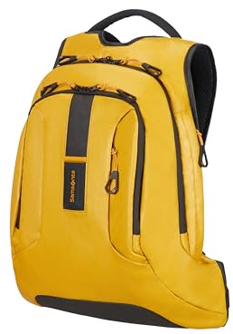 Samsonite Paradiver Light - Mochila para Portátil L 15,6 Pulgadas, 45 cm, 19 L, Amarillo (Yellow)
