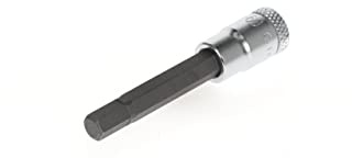 GEDORE Schraubendrehereinsatz Bit Innensechskant, lang, SW 6 mm, 1/4 6,3 mm, Schraubenziehereinsatz, Werkzeug, IN 20 L6-60
