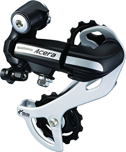 SHIMANO Acera M360 Dérailleur arrière 7 et 8 Vitesses avec SmartCage Noir