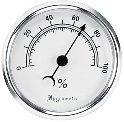 Lockdown Vault Hygrometer for Monitoring Humidity and Moisture Control in Gun Vault, Safe, Storage