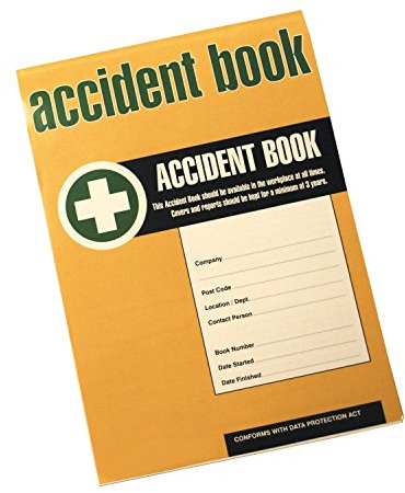 HSE Compliant Accident record Book