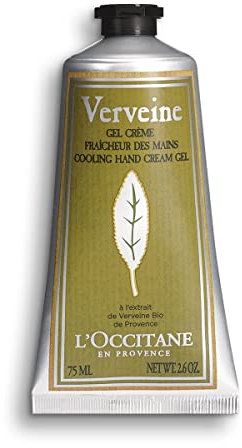 L'OCCITANE Verveine Cooling Hand Cream Gel, White, 75 ml (Pack of 1)