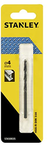 STANLEY - Foret HSS-R Laminé pour Métal - 4mm - STA50035-QZ