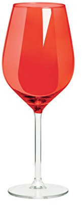 Merry Christmas Set Calice Vino Rosso 6 pezzi Scratch Rosso