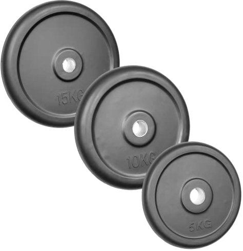 POWER-XTREME Hantelscheibe | Gewichtsscheibe, 30/31mm, gummiert (3,75kg)
