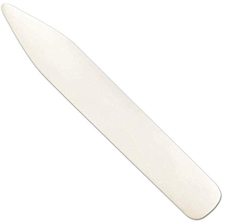 LINECO Bone Folder-Small 5 1/2 Inch x 3/4 Inch, White, OSFA