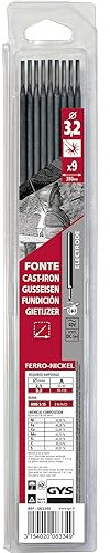 GYS 083349 Guss-Elektroden, 9 Stück