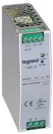 Alimentation stabilisée à découpage mono 120W - entrée 100V~ à 240V~ et sortie 12V