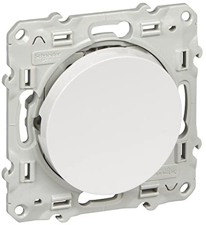 Schneider Electric - Odace - poussoir - blanc - 10A - S520206