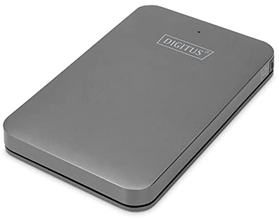 DIGITUS - DA-71114 - Festplattengehäuse SSD/HDD - 2,5 - USB 3.0 - SATA III - bis zu 2 TB - schwarz